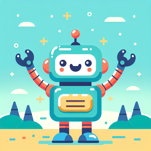 Excited Robot Paint By Diamonds