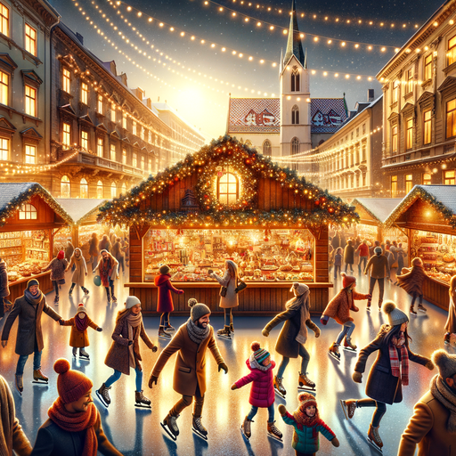 Zagreb Advent Festival Diamond Painting