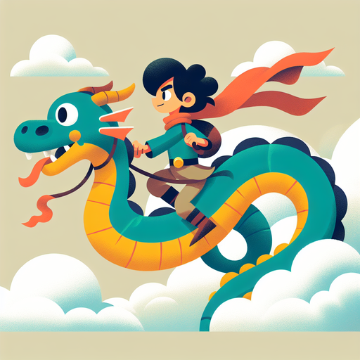Dragon Rider Adventure Painting Diamond Kit