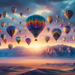 Albuquerque International Balloon Fiesta - USA Paint By Color