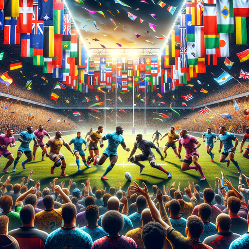 Rugby World Cup Painting By Diamonds Kit