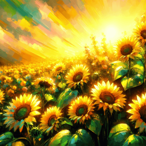 Sunflower Splendor Paint By Diamonds