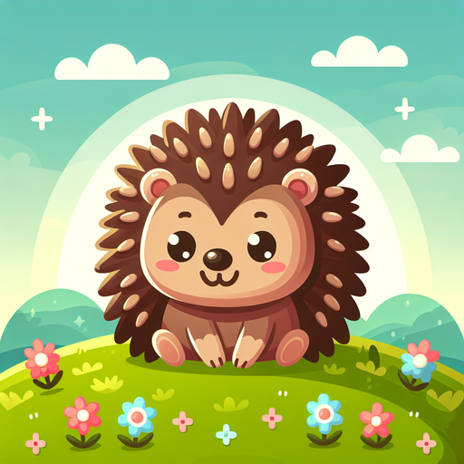 Sweet Hedgehog Diamonded Painting Kits