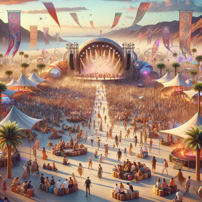 Coachella Valley Music And Arts Festival Painting By Diamonds Kit