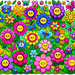 Joyful Flower Garden Painting By Diamonds Kit