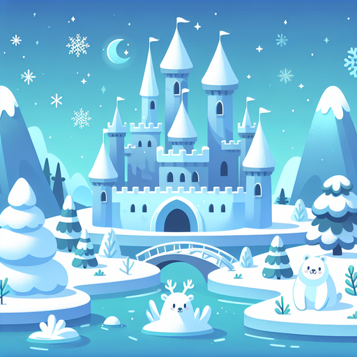 Kingdom Of Ice And Snow Paint By Diamonds Kits