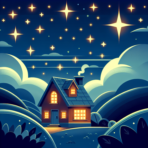 Starry Night Dreamland Painting Diamond Kit