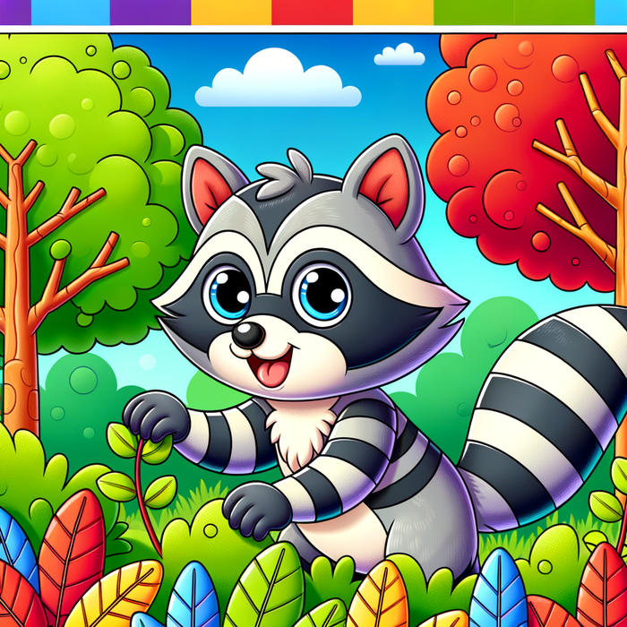 Rascally Raccoon DIY Paint By Diamonds