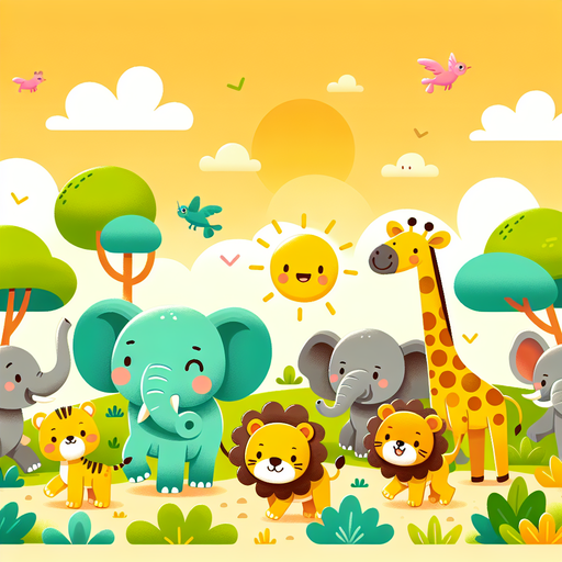 Wondrous Wild Safari Diamond Painting