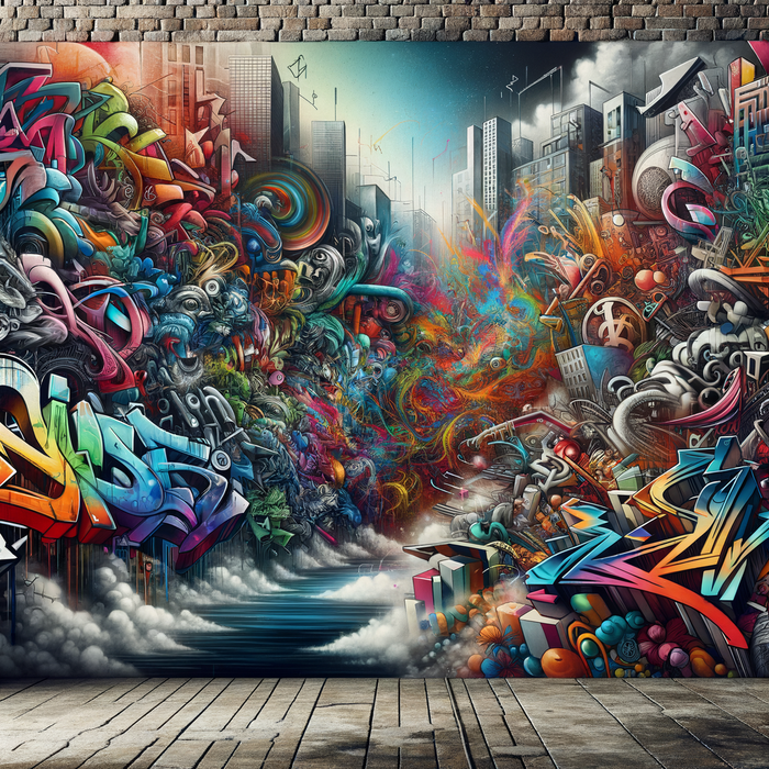 Urban Graffiti Wall 5D DIY Paint By Diamond Kit