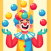 Cute Circus Clown DIY Paint By Diamonds