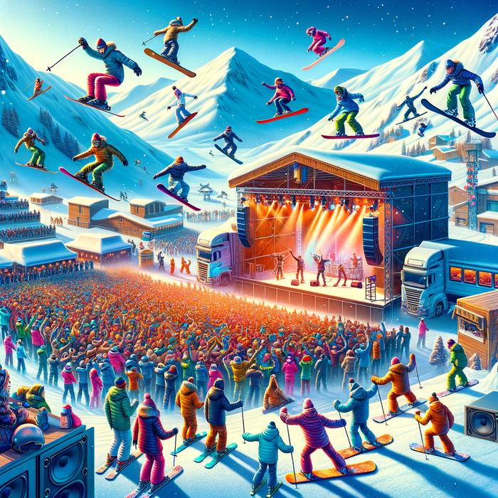 World Ski & Snowboard Festival Paint By Diamonds Kits