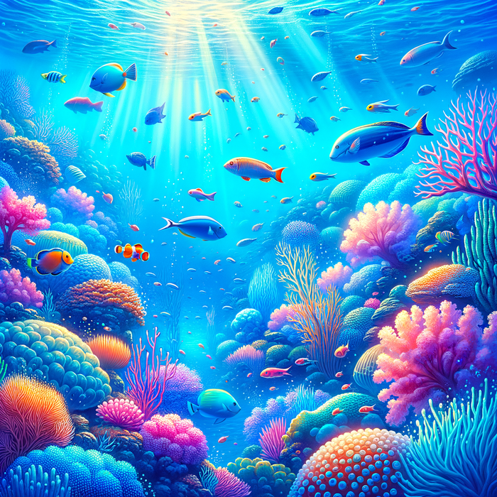 Underwater Utopia Painting Diamond Kit