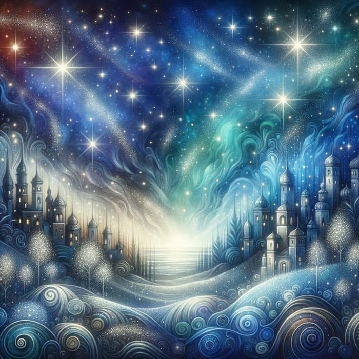 Starry Night Fantasy Paint By Diamonds Kits