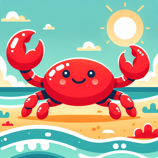 Charming Crab Diamond Painting