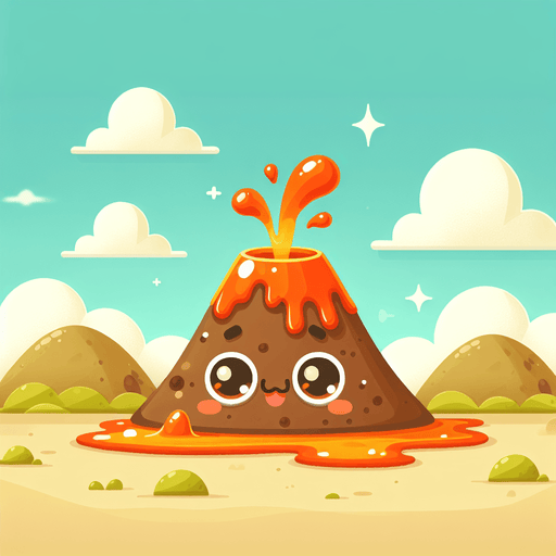 Bubbling Volcano Diamonded Painting Kits