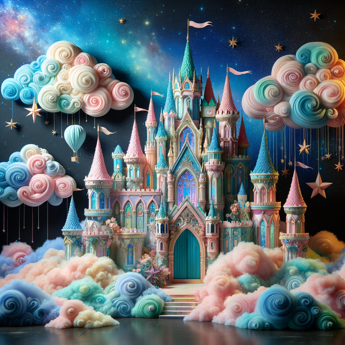 Fantasy Castle Dreams Paint By Diamonds Art