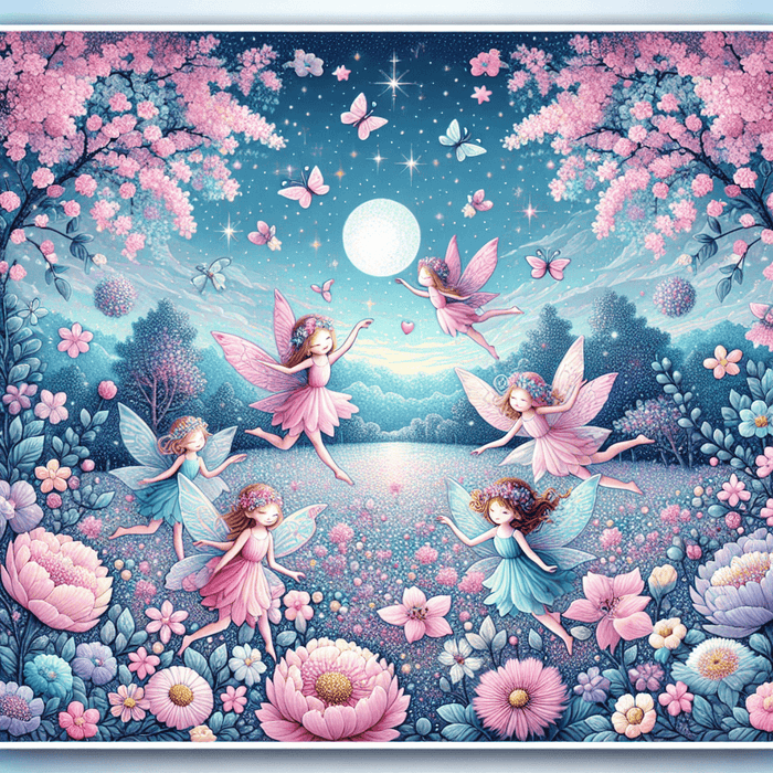 Whimsical Fairyland Paint By Color