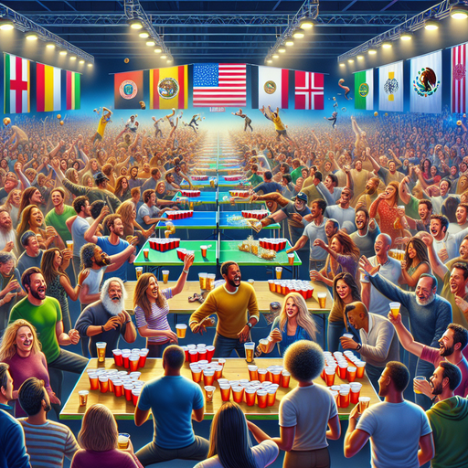 World Series Of Beer Pong Paint By Diamond