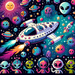 Galaxy Guardians - Starship Adventure Paint By Diamond