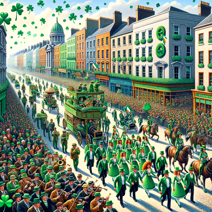 St Patrick's Day - Ireland Paint By Diamonds Kits