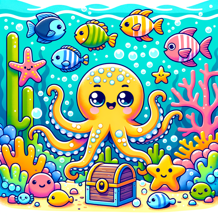 Underwater Treasure Hunt Diamond Painting