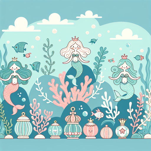 Dreamy Underwater Kingdom Diamond Painting
