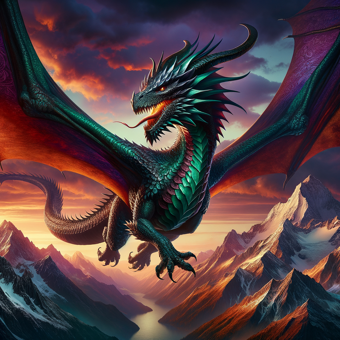 Mysterious Dragon Paint By Diamonds