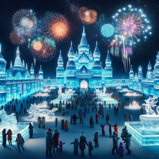 Harbin International Ice And Snow Festival - Harbin Paint By Diamonds Kits