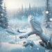 Majestic Snowy Owl Paint By Color