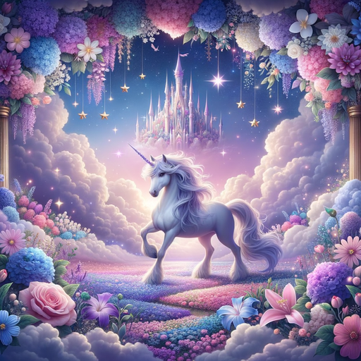 Mystical Unicorn Dreams Paint By Diamonds