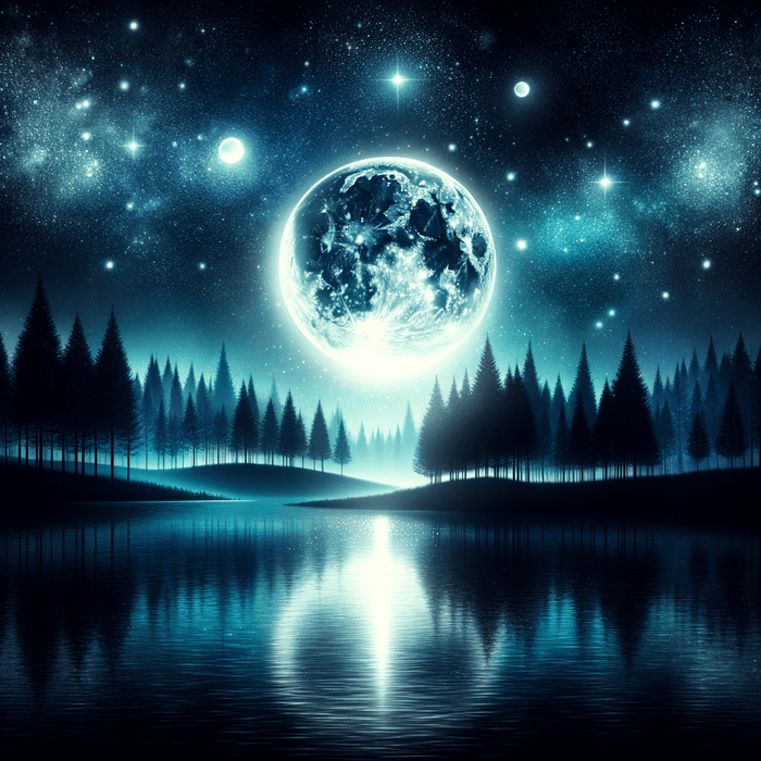 Celestial Moonlit Fantasy Diamonded Painting Kits