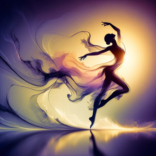 Elegant Dancer Silhouette Diamonded Painting Kits