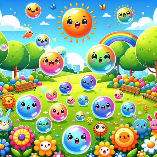 Bubbly Bubble Fun Paint By Color