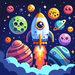 Tiny Space Explorers Diamonded Painting Kits