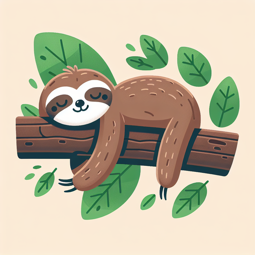 Treetop Sloth Slumber Painting Diamond Kit