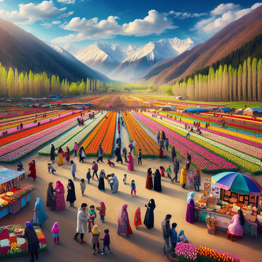 Tulip Festival - Skagit Valley Paint By Diamonds Art