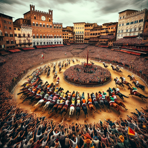 Il Palio - Siena Diamond Painting