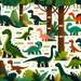 Dinosaur Jungle Quest Paint By Diamonds Art