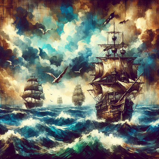 Seafaring Pirate Adventure Paint By Diamonds