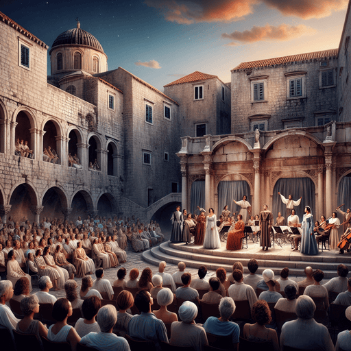 Dubrovnik Summer Festival - Dubrovnik Painting Diamond Kit