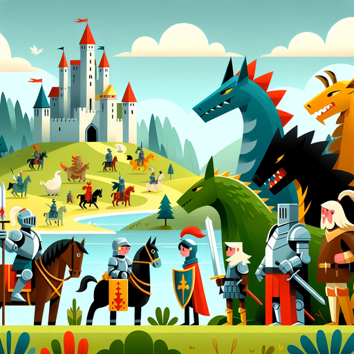 Knight's Journey Diamond Painting
