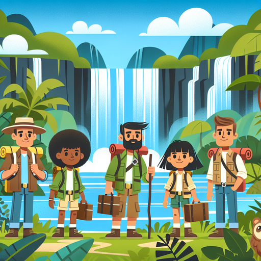Wild Waterfall Quest Paint By Diamond