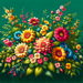 Joyful Garden Blooms Paint By Diamond