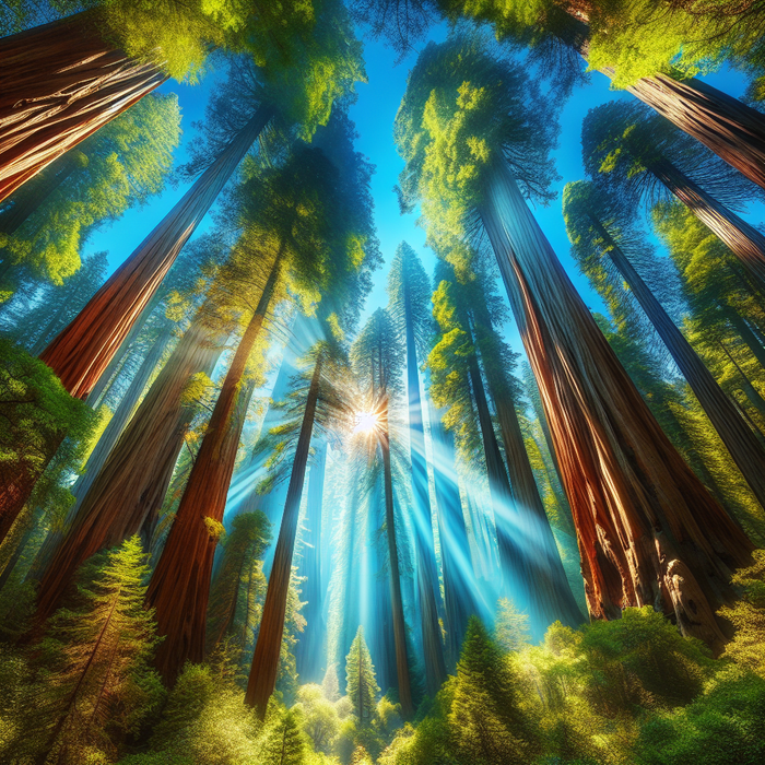 Majestic Redwood Giants Paint By Diamonds