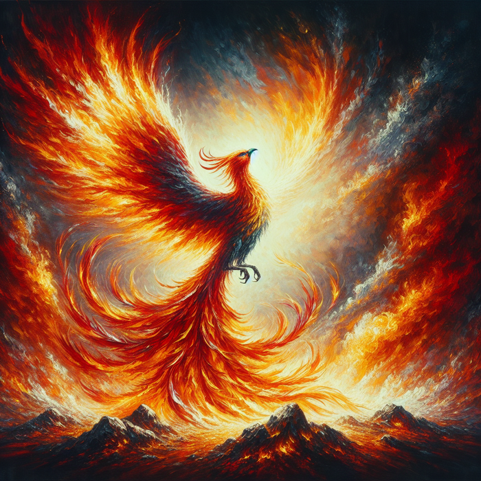 Eternal Phoenix Rebirth Paint By Diamonds Art