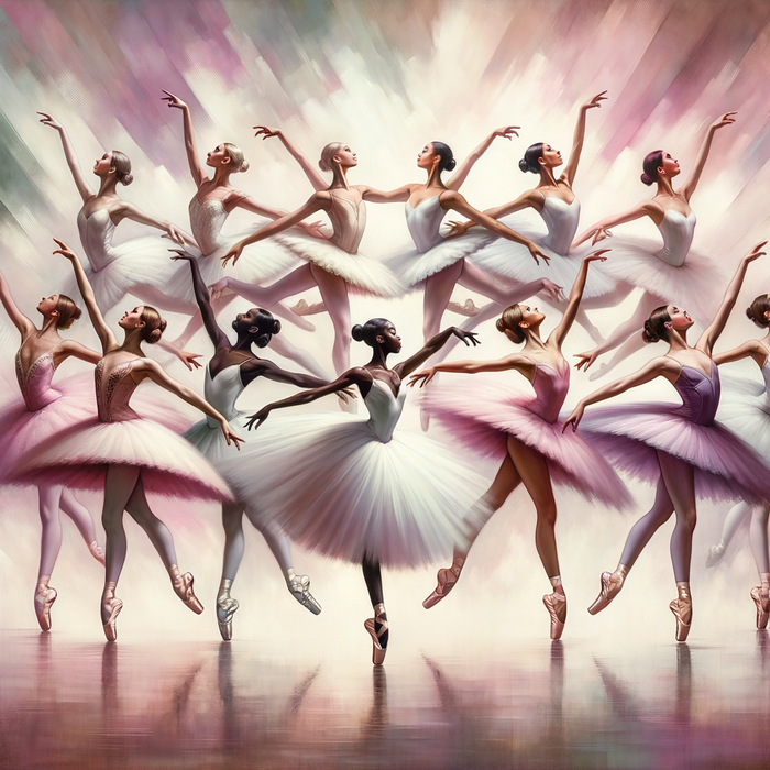 Graceful Ballet Dancers Diamond Painting