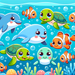 Ocean Friends Discovery Diamond Painting