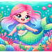 Marvelous Mermaid Paint By Diamonds Kits