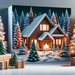 Charming Winter Retreat Paint By Diamonds Kits